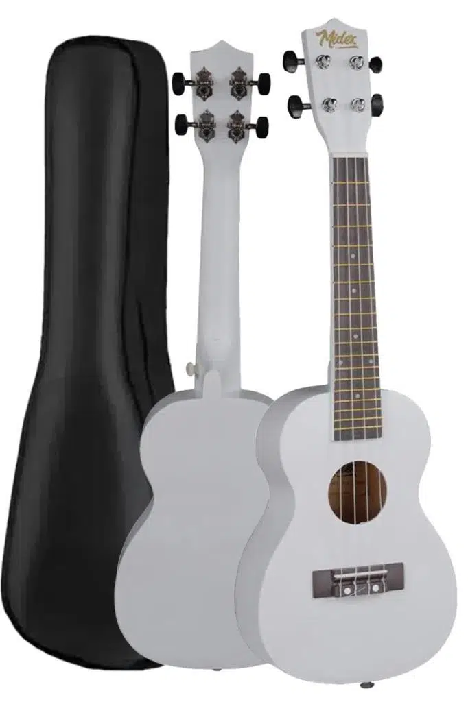 Midex UKX-233WH Beyaz Concert Ukulele (Askı Çanta Metod Pena) Midex UKX-233WH Beyaz Concert Ukulele (Askı Çanta Metod Pena)