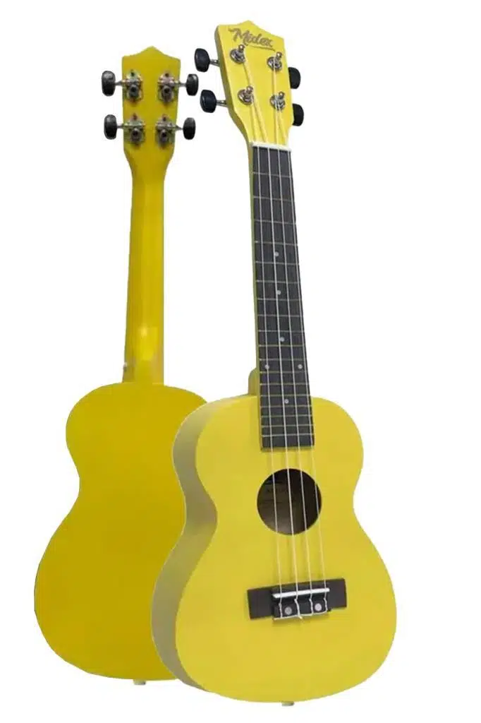 Midex UKX-233YLW Sarı Concert Ukulele (Askı Çanta Metod Pena)