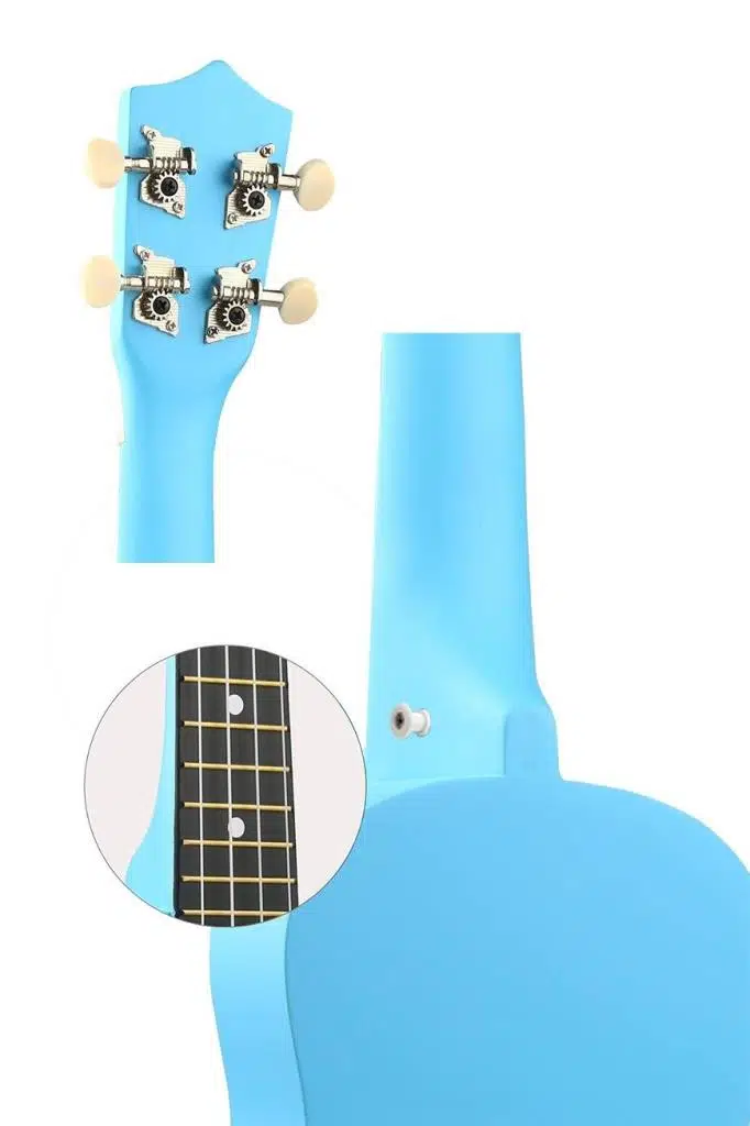 Midex UKX-901BL Mavi Soprano Ukulele (Askı Çanta Pena)