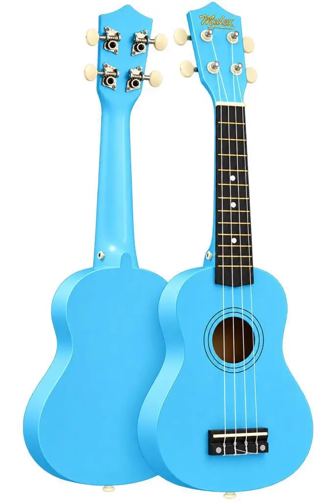 Midex UKX-901BL Mavi Soprano Ukulele (Askı Çanta Pena)