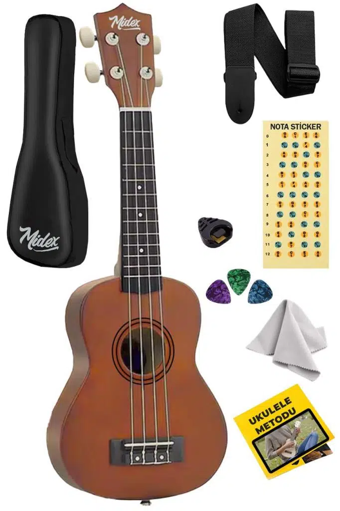 Midex UKX-901M-OUT Soprano Ukulele (OUTLET) Midex UKX-901M-OUT Soprano Ukulele (OUTLET)