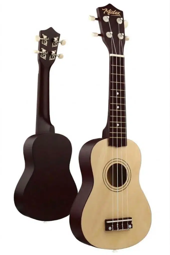 Midex UKX-901NT Naturel Soprano Ukulele (Askı Çanta Pena) Midex UKX-901NT Naturel Soprano Ukulele (Askı Çanta Pena)