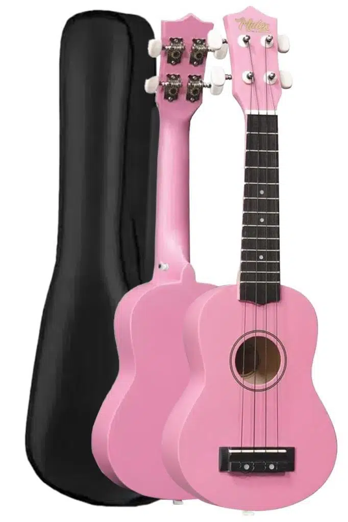 Midex UKX-901PK Pembe Soprano Ukulele (Askı Çanta Metod Pena) Midex UKX-901PK Pembe Soprano Ukulele (Askı Çanta Metod Pena)