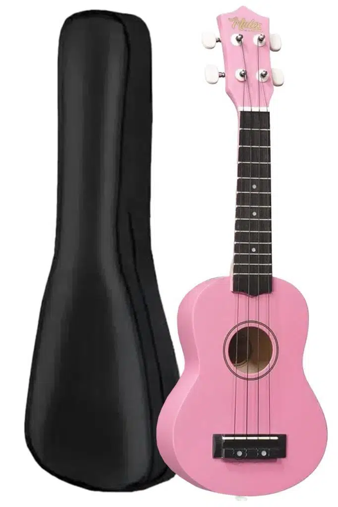 Midex UKX-901PK Pembe Soprano Ukulele (Askı Çanta Metod Pena) Midex UKX-901PK Pembe Soprano Ukulele (Askı Çanta Metod Pena)