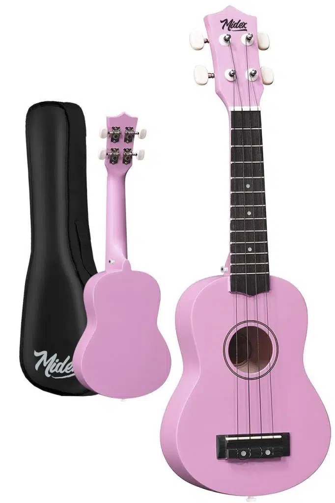 Midex UKX-901PU Lila Soprano Ukulele (Askı Çanta Metod Pena) Midex UKX-901PU Lila Soprano Ukulele (Askı Çanta Metod Pena)