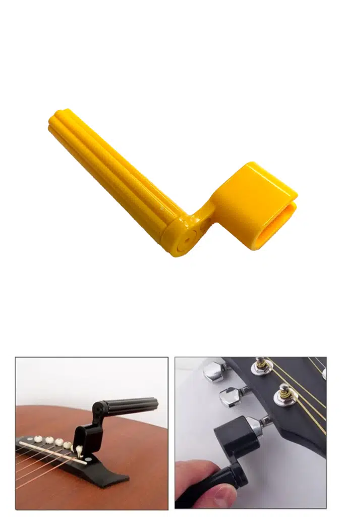Midex W11-YL Gitar Tel Sarıcı Gitar Burgu Çevirici (Sarı) Midex W11-YL Gitar Tel Sarıcı Gitar Burgu Çevirici (Sarı)