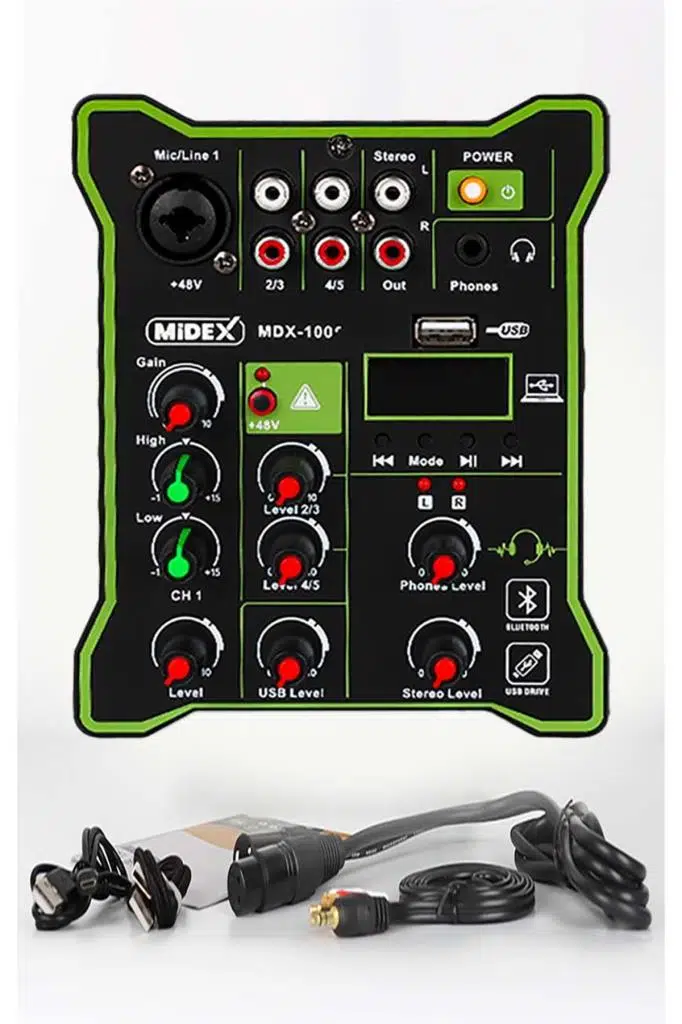 Midex Wizard Paket-1 CX2 Stüdyo Mikrofon MDX-100 Stüdyo Kayıt Mikseri Kulaklık Ekipman Seti Midex Wizard Paket-1 CX2 Stüdyo Mikrofon MDX-100 Stüdyo Kayıt Mikseri Kulaklık Ekipman Seti