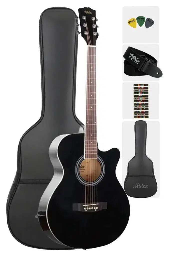 Midex XC-200BK-OUT Akustik Gitar (OUTLET) Midex XC-200BK-OUT Akustik Gitar (OUTLET)