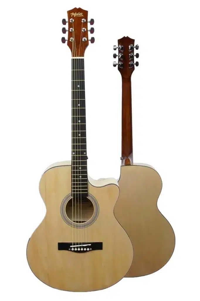 Midex XC-200CR Kaliteli Akustik Gitar Seti 40 İnç 4/4 Yetişkin Full Set
