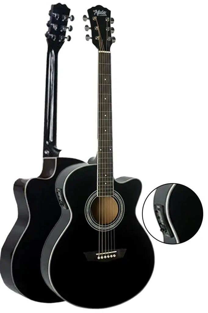 Midex XC-300XBK-AMP Profesyonel AMFİLİ Siyah Elektro Akustik Gitar (Amfi Gigbag Çanta Tuner Capo Askı Jak Kablo Pena) Midex XC-300XBK-AMP Profesyonel AMFİLİ Siyah Elektro Akustik Gitar (Amfi Gigbag Çanta Tuner Capo Askı Jak Kablo Pena)