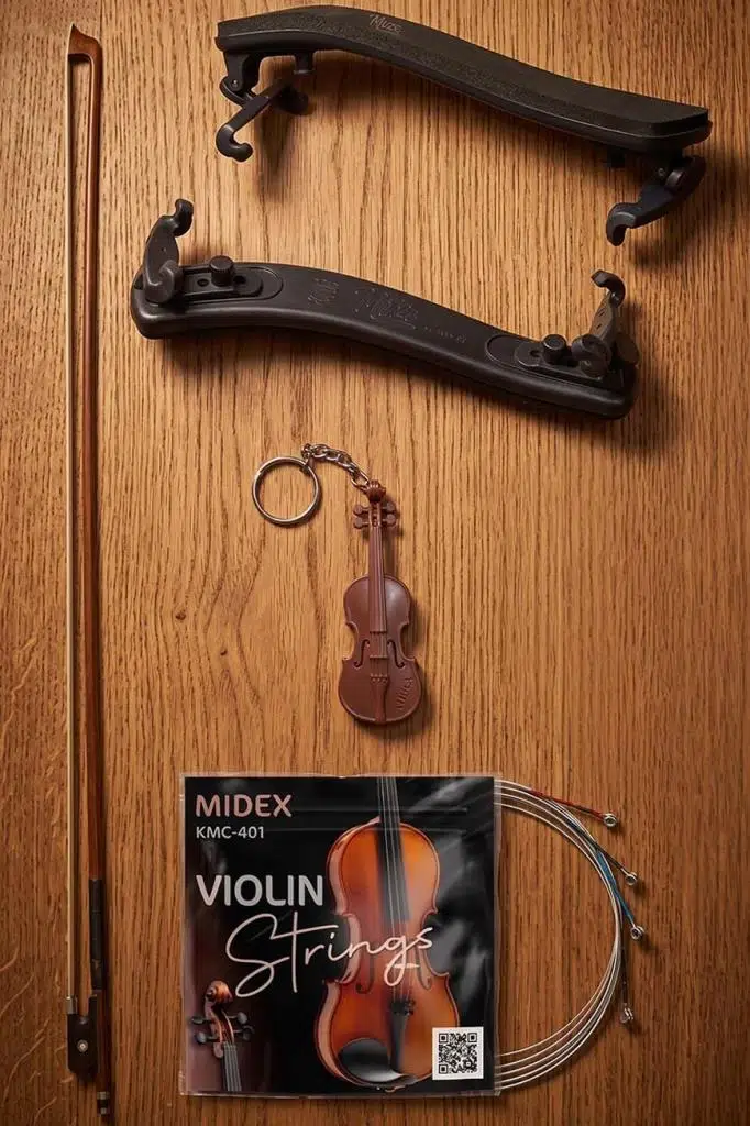 Midex YG-24KYT Çocuk Kemanı Yastığı Yayı ve Teli (1/4 ve 1/2 Uyumlu) Midex YG-24KYT Çocuk Kemanı Yastığı Yayı ve Teli (1/4 ve 1/2 Uyumlu)