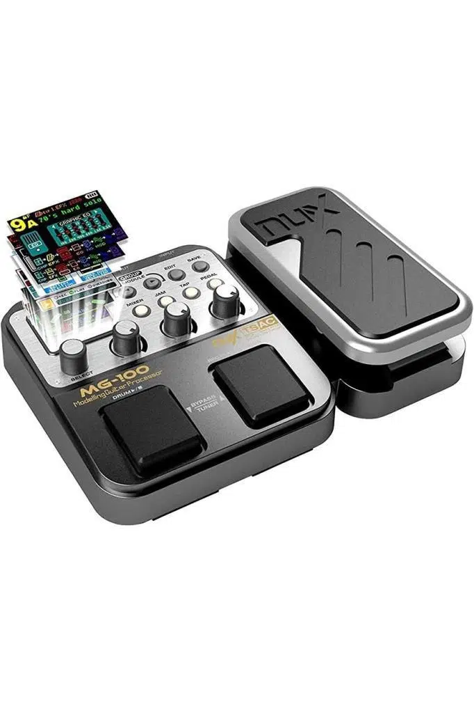 Nux MG-100 Multi-Efekt Gitar Efekt Pedalı Gitar Prosesörü