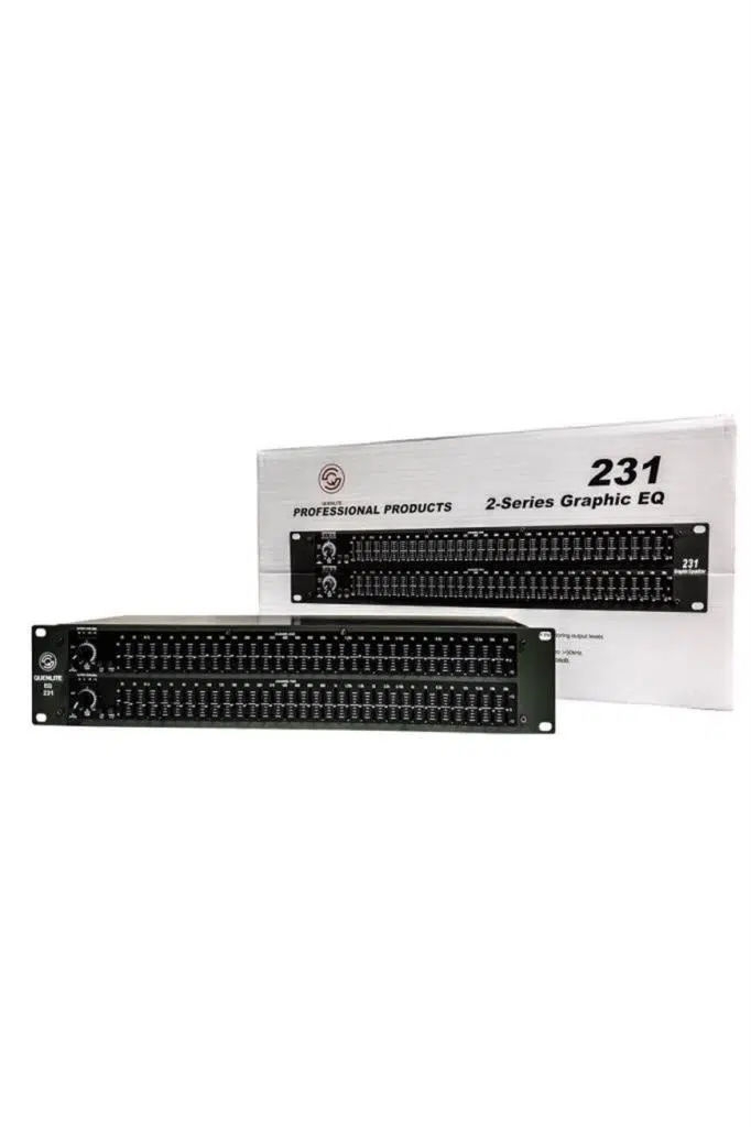 Quenlite EQ231 2x31 Band Grafik Ekolayzer Quenlite EQ231 2x31 Band Grafik Ekolayzer