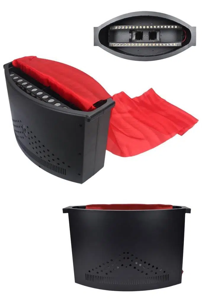 Quenlite Flame Alev Efekti 120W Kırmızı ve Mavi Işık Sahne Işık Efekt Sistemleri Quenlite Flame Alev Efekti 120W Kırmızı ve Mavi Işık Sahne Işık Efekt Sistemleri