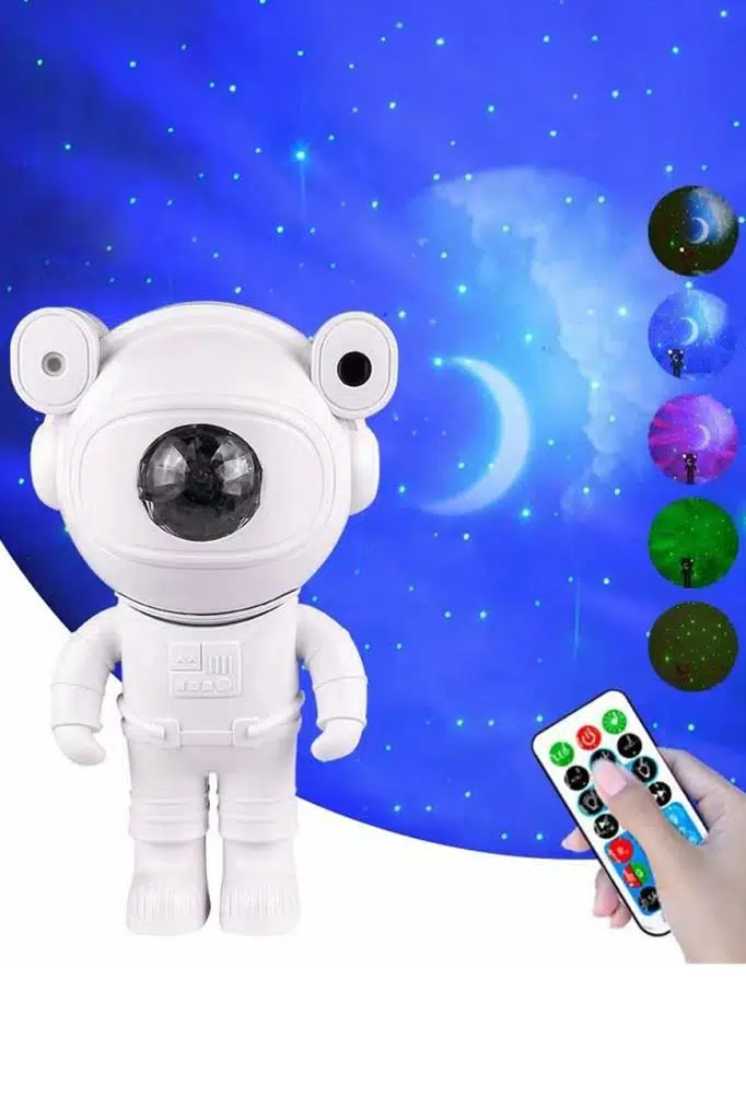 Quenlite OC-08 Ay Yıldız Projektör Astronot Işıklı Galaksi Efektli Eğlence Işık Gece Lambası Disko Parti Quenlite OC-08 Ay Yıldız Projektör Astronot Işıklı Galaksi Efektli Eğlence Işık Gece Lambası Disko Parti