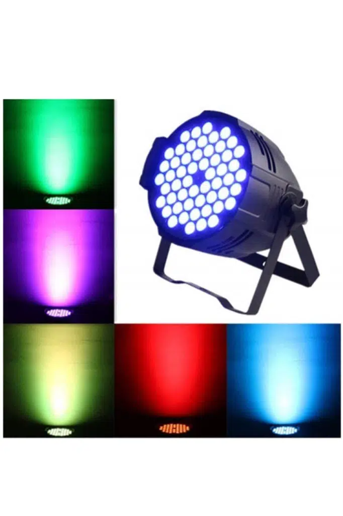 Quenlite Par-354X DMX RGB Led Par Sahne Işık Sistemi 3x54 Watt Quenlite Par-354X DMX RGB Led Par Sahne Işık Sistemi 3x54 Watt