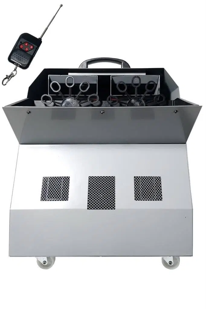 Quenlite QB-1200 Bubble Machine Baloncuk Makinesi Uzaktan Kumandalı 1200 Watt Quenlite QB-1200 Bubble Machine Baloncuk Makinesi Uzaktan Kumandalı 1200 Watt