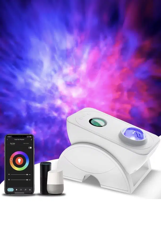 Quenlite QC-626 Akıllı Galaxy Projektör Parti Işık Alexa Google Home ile Çalışır LED Gece Lambası Quenlite QC-626 Akıllı Galaxy Projektör Parti Işık Alexa Google Home ile Çalışır LED Gece Lambası