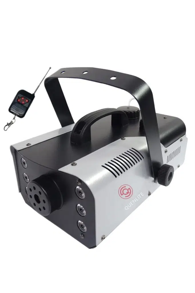 Quenlite QL-1200RGB LED Işıklı Sis Makinası 1200 Watt Uzaktan Kumandalı Quenlite QL-1200RGB LED Işıklı Sis Makinası 1200 Watt Uzaktan Kumandalı