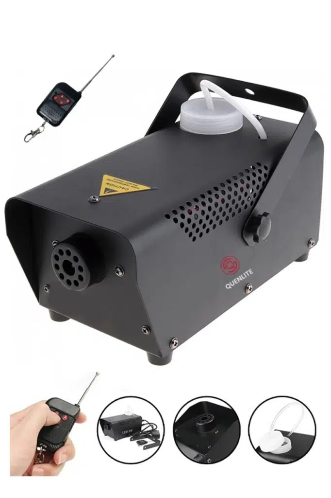 Quenlite QL-700 Sis Makinası 700 Watt Kablosuz Kumandalı Quenlite QL-700 Sis Makinası 700 Watt Kablosuz Kumandalı