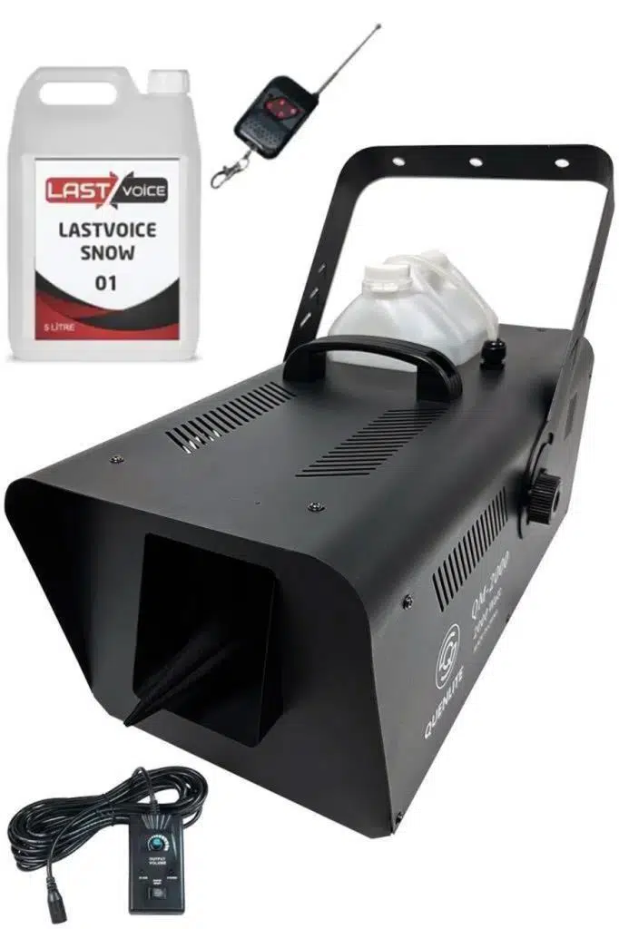 Quenlite QM-2000LK DMX512 Kar Makinası 2000 Watt Uzaktan Kumandalı (5 Litre Likitli) Quenlite QM-2000LK DMX512 Kar Makinası 2000 Watt Uzaktan Kumandalı (5 Litre Likitli)