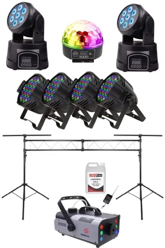 Quenlite Sahne Işık Sistemi Start Paket-4 (Stand Top Küre Led Par Robot Strobe Sis) Quenlite Sahne Işık Sistemi Start Paket-4 (Stand Top Küre Led Par Robot Strobe Sis)