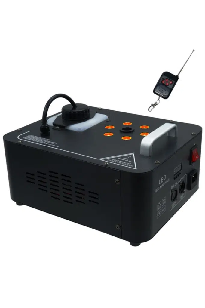 Quenlite Volcano-2000 DMX Sis Makinası 2000 Watt LED Işıklı ve Uzaktan Kumandalı Quenlite Volcano-2000 DMX Sis Makinası 2000 Watt LED Işıklı ve Uzaktan Kumandalı