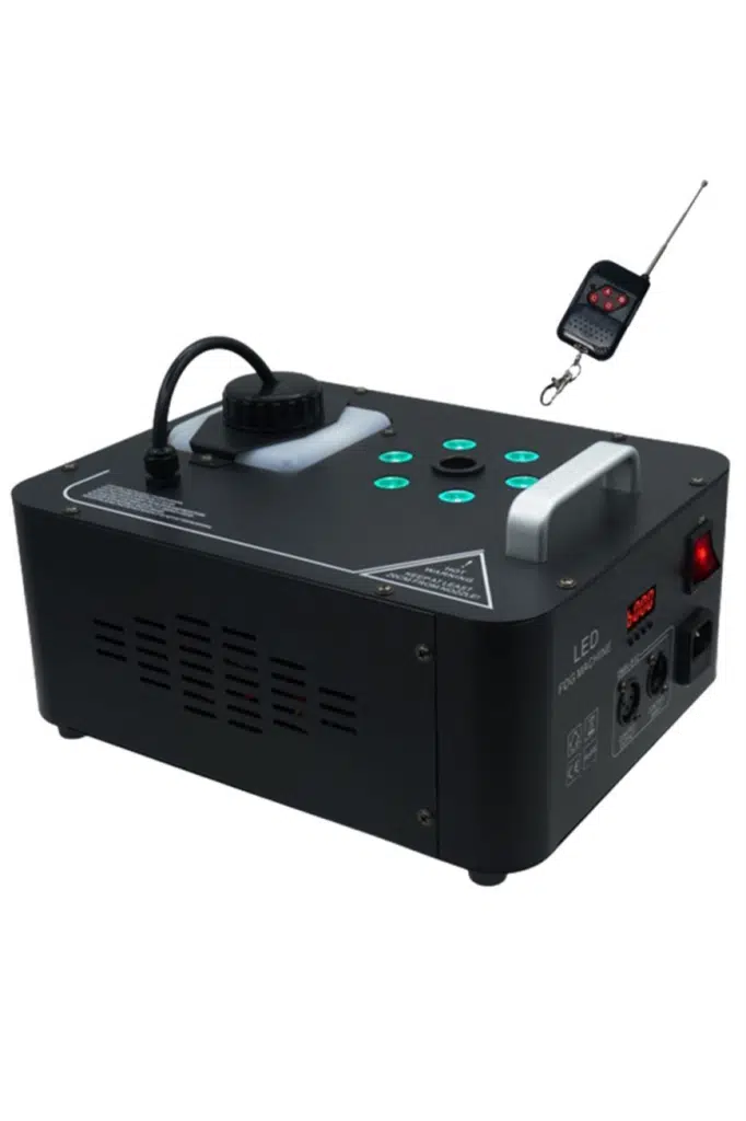 Quenlite Volcano-2000 DMX Sis Makinası 2000 Watt LED Işıklı ve Uzaktan Kumandalı Quenlite Volcano-2000 DMX Sis Makinası 2000 Watt LED Işıklı ve Uzaktan Kumandalı