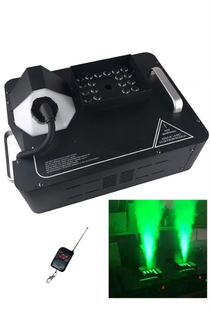 Quenlite Volcano-2500 DMX Sis Makinası 2500 Watt LED Işıklı ve Uzaktan Kumandalı Quenlite Volcano-2500 DMX Sis Makinası 2500 Watt LED Işıklı ve Uzaktan Kumandalı