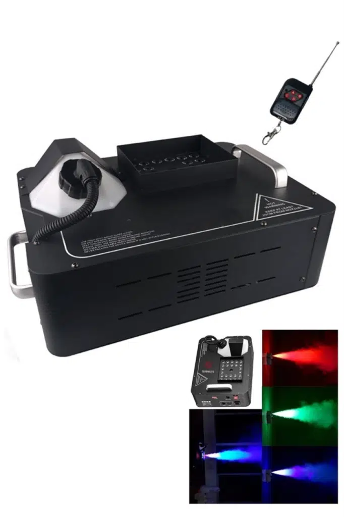 Quenlite Volcano-2500LK DMX Sis Makinası 2500 Watt LED Işıklı Uzaktan Kumandalı (5 Litre Likitli) Quenlite Volcano-2500LK DMX Sis Makinası 2500 Watt LED Işıklı Uzaktan Kumandalı (5 Litre Likitli)