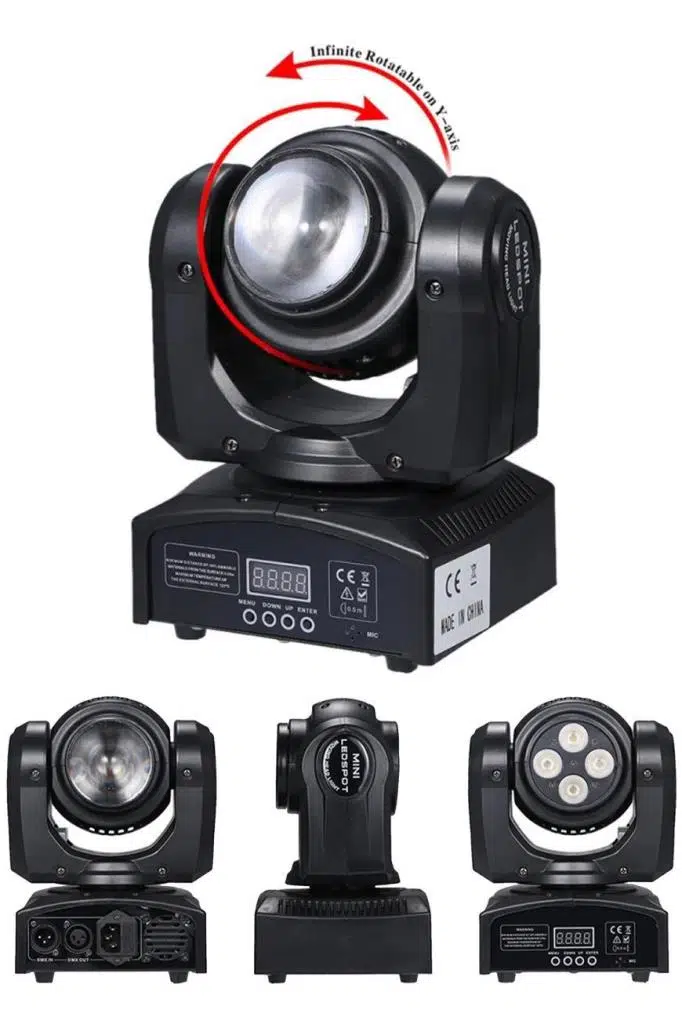 Quenlite Wash-207 DMX 512 Moving Head Hareketli Robot Sahne Işık Sistemi 70W RGBW Quenlite Wash-207 DMX 512 Moving Head Hareketli Robot Sahne Işık Sistemi 70W RGBW