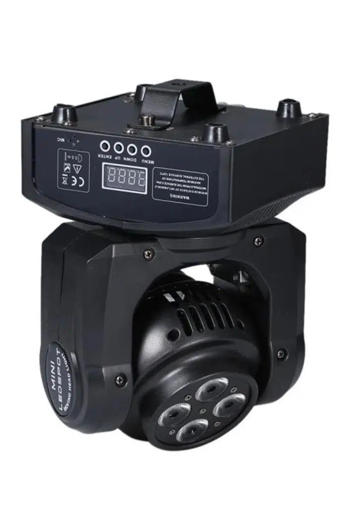 Quenlite Wash-207 DMX 512 Moving Head Hareketli Robot Sahne Işık Sistemi 70W RGBW