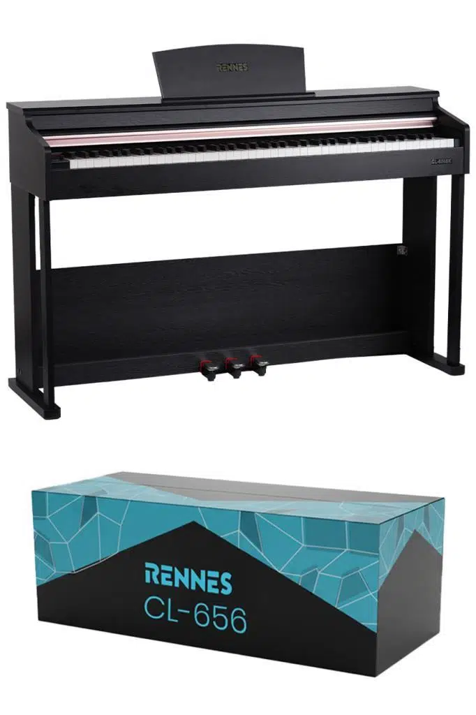 Rennes CL-656BK Hammer Action 88 Tuş Dijital Piyano Profesyonel Siyah Rennes CL-656BK Hammer Action 88 Tuş Dijital Piyano Profesyonel Siyah