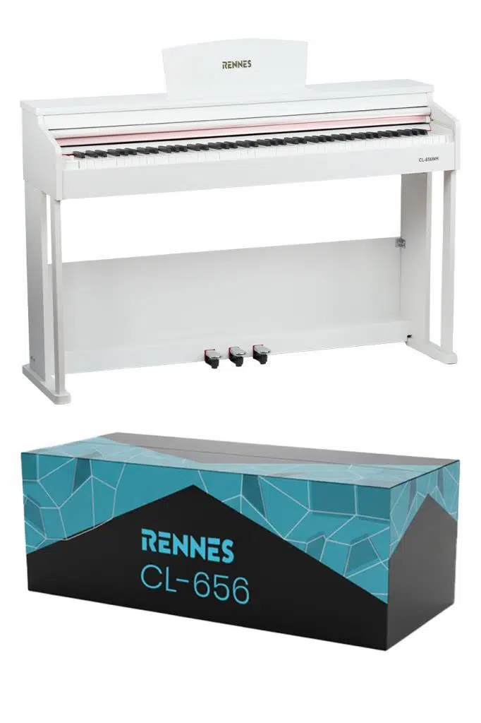 Rennes CL-656WH Hammer Action 88 Tuş Dijital Piyano Profesyonel Beyaz Rennes CL-656WH Hammer Action 88 Tuş Dijital Piyano Profesyonel Beyaz