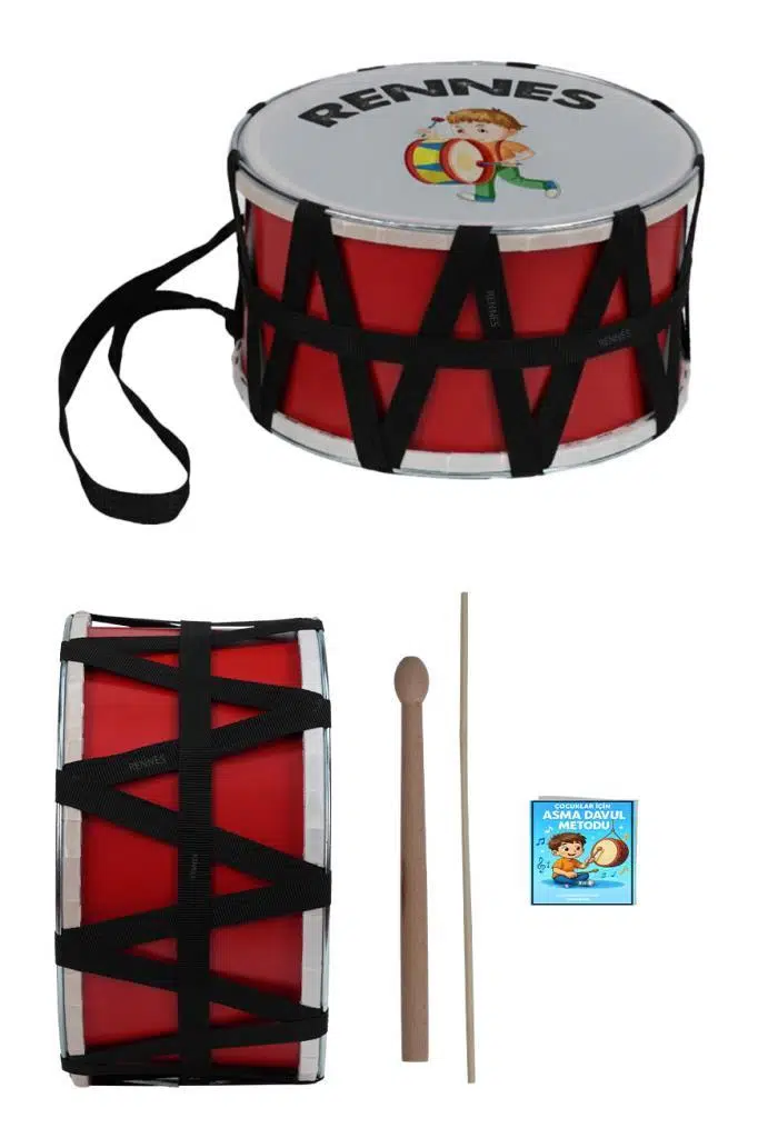 Rennes DVL-30RD Örf Aletleri Özel Tasarım Çocuk Davulu 30 cm Rennes DVL-30RD Örf Aletleri Özel Tasarım Çocuk Davulu 30 cm