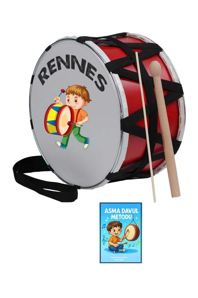 Rennes DVL-30RD Örf Aletleri Özel Tasarım Çocuk Davulu 30 cm Rennes DVL-30RD Örf Aletleri Özel Tasarım Çocuk Davulu 30 cm