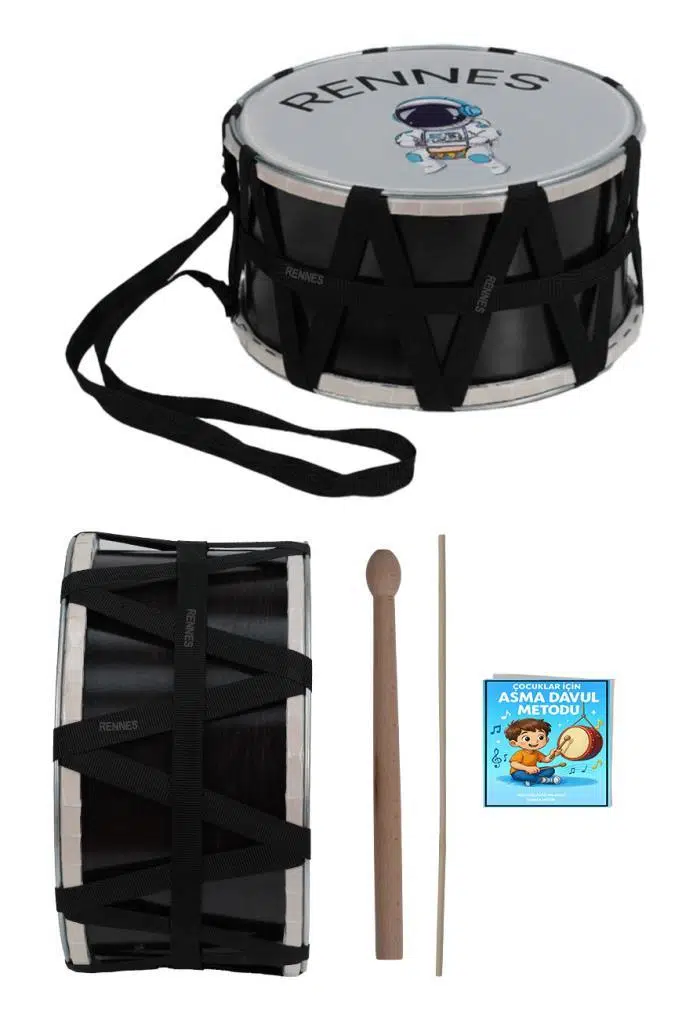 Rennes DVL-31BRW Örf Aletleri Özel Tasarım Çocuk Davulu 30 cm Rennes DVL-31BRW Örf Aletleri Özel Tasarım Çocuk Davulu 30 cm