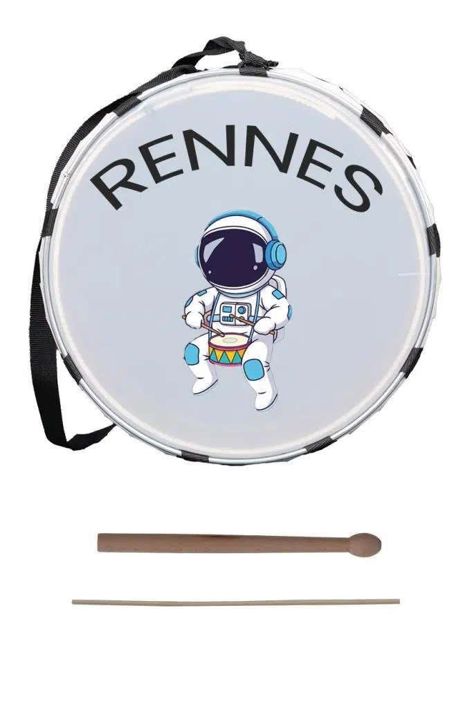 Rennes DVL-31RD Örf Aletleri Özel Tasarım Çocuk Davulu 30 cm