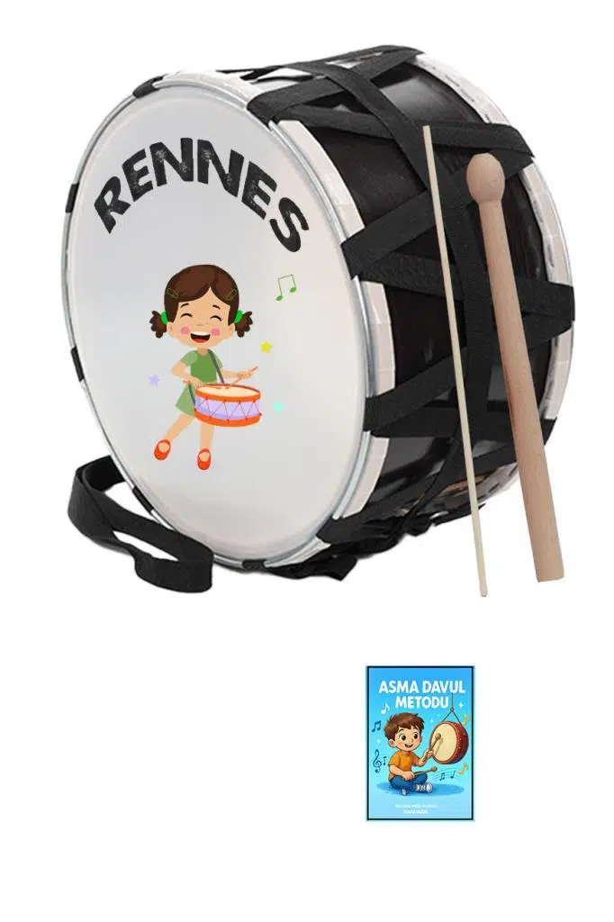Rennes DVL-32BRW Örf Aletleri Özel Tasarım Çocuk Davulu 30 cm Rennes DVL-32BRW Örf Aletleri Özel Tasarım Çocuk Davulu 30 cm
