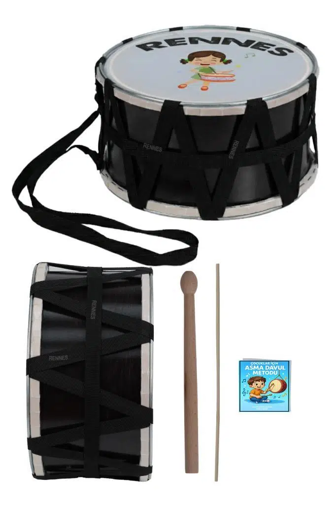 Rennes DVL-32BRW Örf Aletleri Özel Tasarım Çocuk Davulu 30 cm Rennes DVL-32BRW Örf Aletleri Özel Tasarım Çocuk Davulu 30 cm