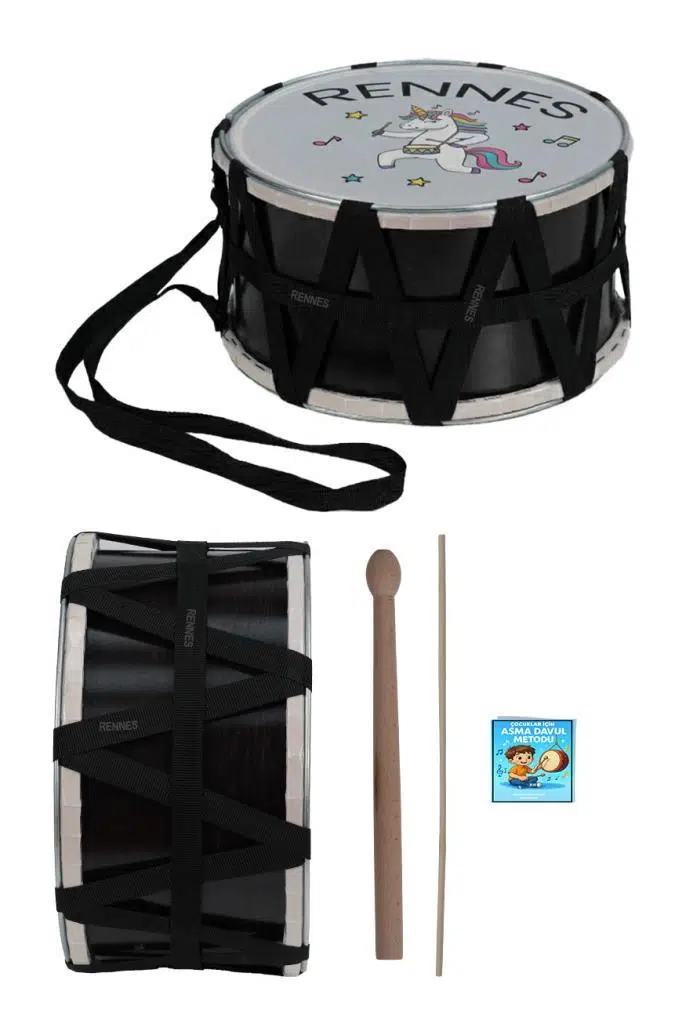 Rennes DVL-33BRW Örf Aletleri Özel Tasarım Çocuk Davulu 30 cm Rennes DVL-33BRW Örf Aletleri Özel Tasarım Çocuk Davulu 30 cm