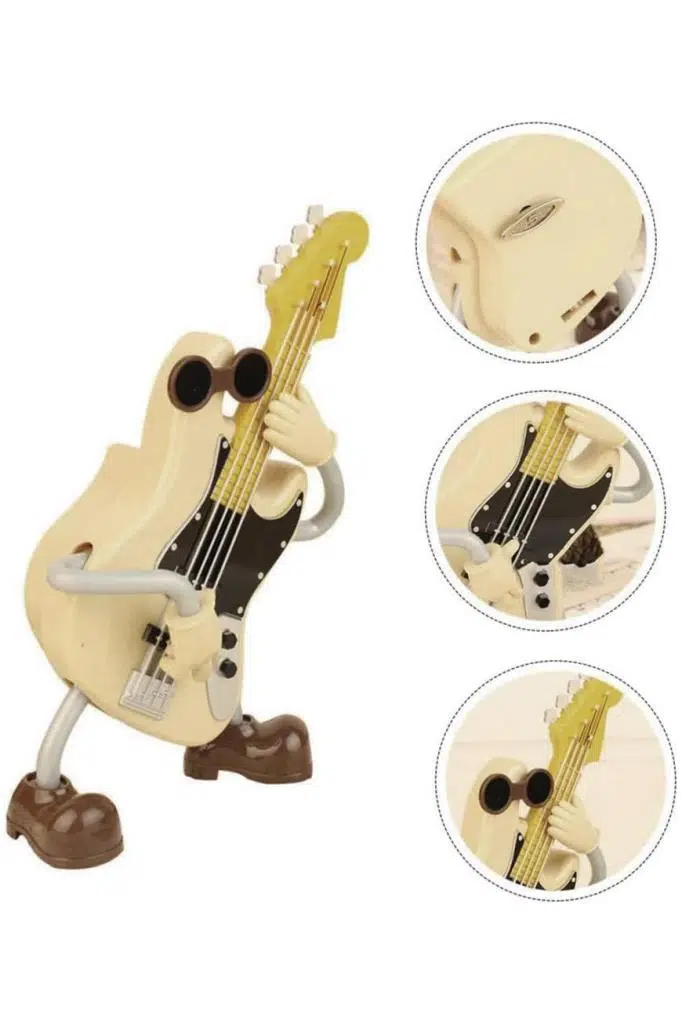 Rennes Elektro Gitar Tasarımlı Dans Eden Müzik Kutusu Masa Süsü 21x9cm (RGV-C64YN) Rennes Elektro Gitar Tasarımlı Dans Eden Müzik Kutusu Masa Süsü 21x9cm (RGV-C64YN)