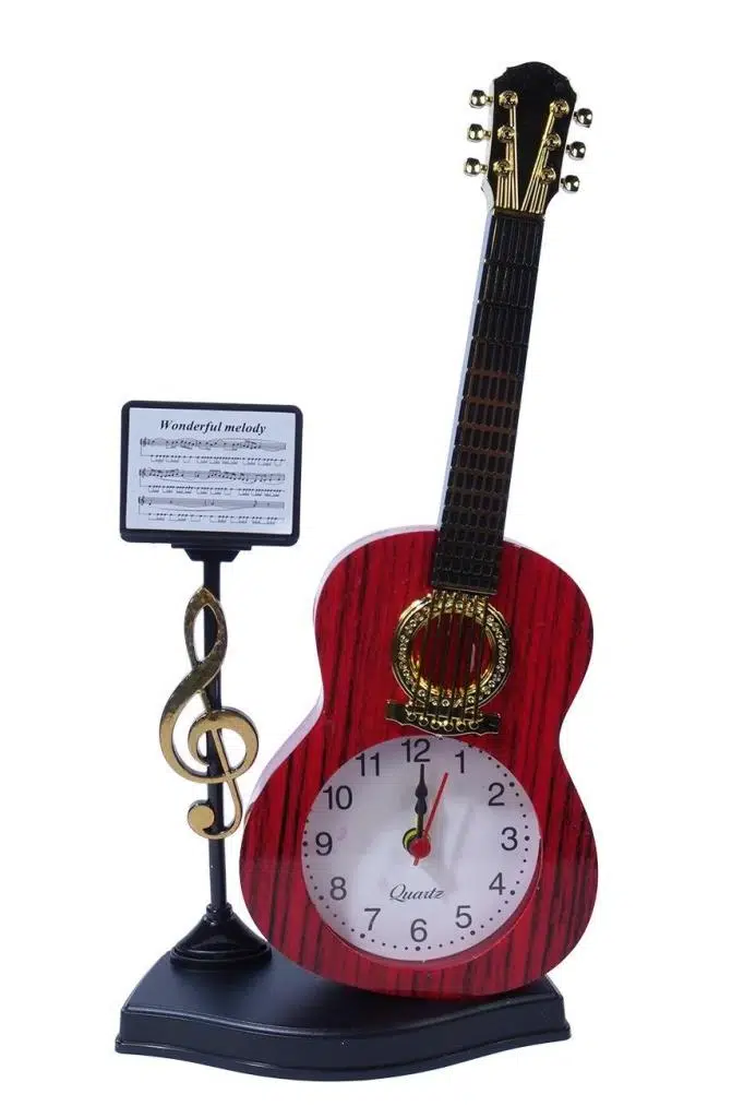 Rennes Gitar Görünümlü Dekoratif Masa Süsü Oda Süsü Biblo 22x13cm (RGV-B42YN) Rennes Gitar Görünümlü Dekoratif Masa Süsü Oda Süsü Biblo 22x13cm (RGV-B42YN)