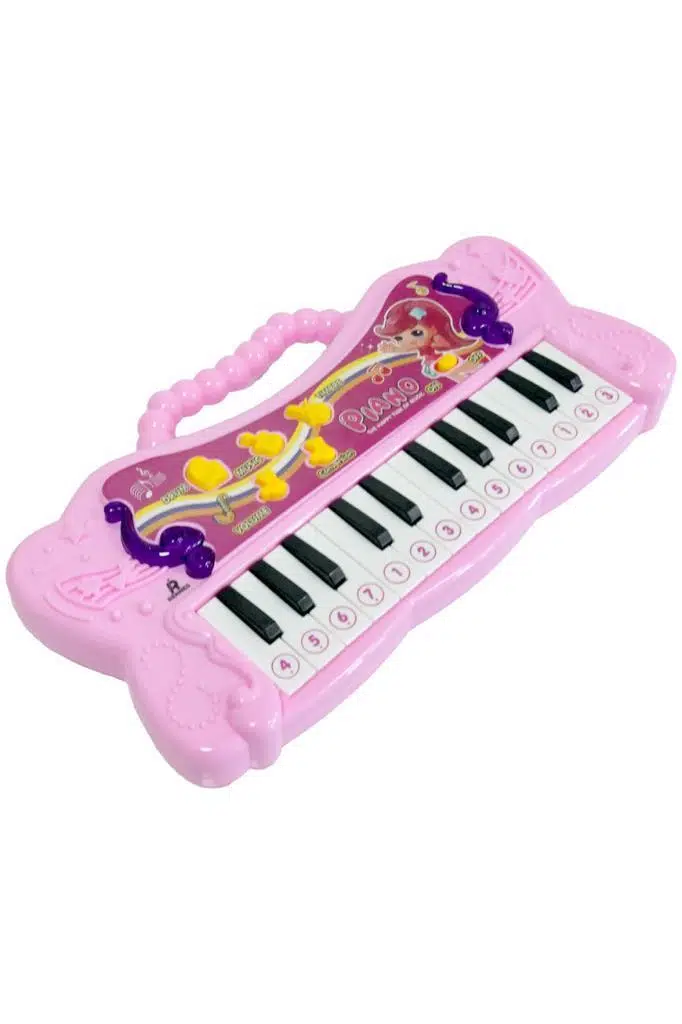 Rennes NP-150PK 24 Tuşlu Portatif Mini Oyuncak Çocuk Piyanosu Pembe Rennes NP-150PK 24 Tuşlu Portatif Mini Oyuncak Çocuk Piyanosu Pembe