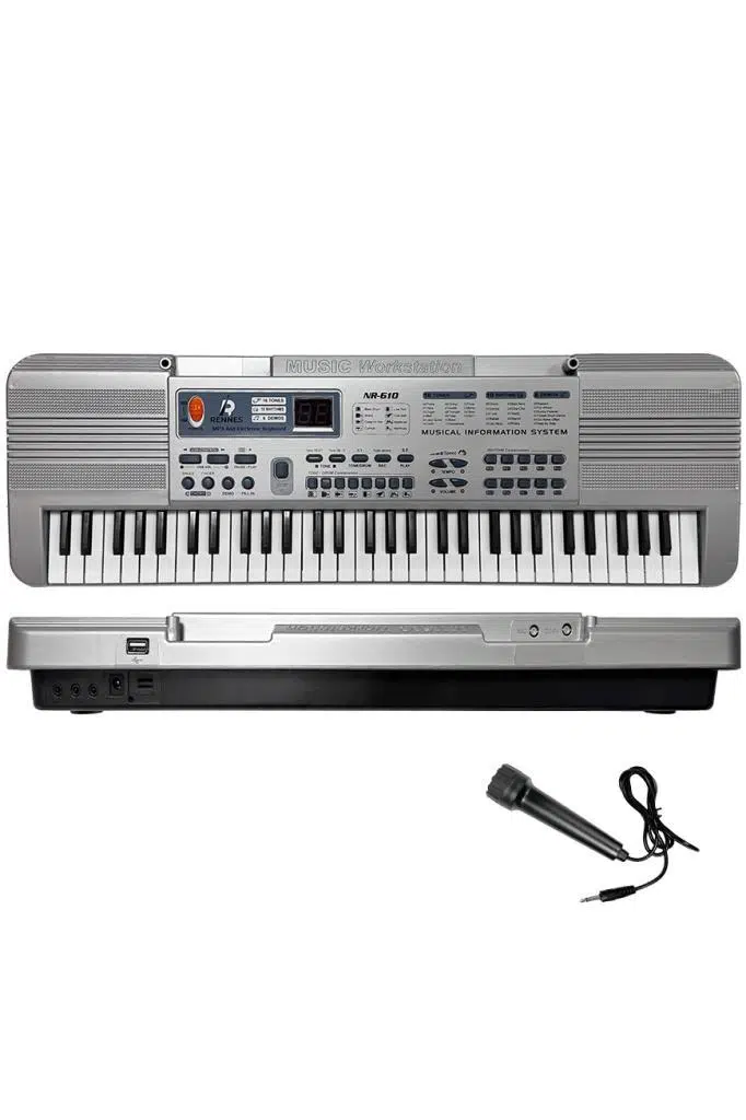Rennes NR-610 Çocuklar İçin 61 Tuşlu Org USB MP3 Pilli Mikrofonlu Org (3-12 Yaş) Rennes NR-610 Çocuklar İçin 61 Tuşlu Org USB MP3 Pilli Mikrofonlu Org (3-12 Yaş)