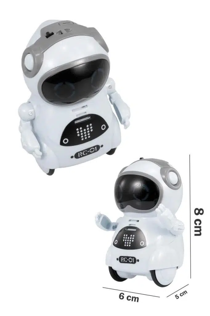 Rennes RB-22WH Dans Eden Mini Oyuncak Robot (8x6x5cm) Rennes RB-22WH Dans Eden Mini Oyuncak Robot (8x6x5cm)