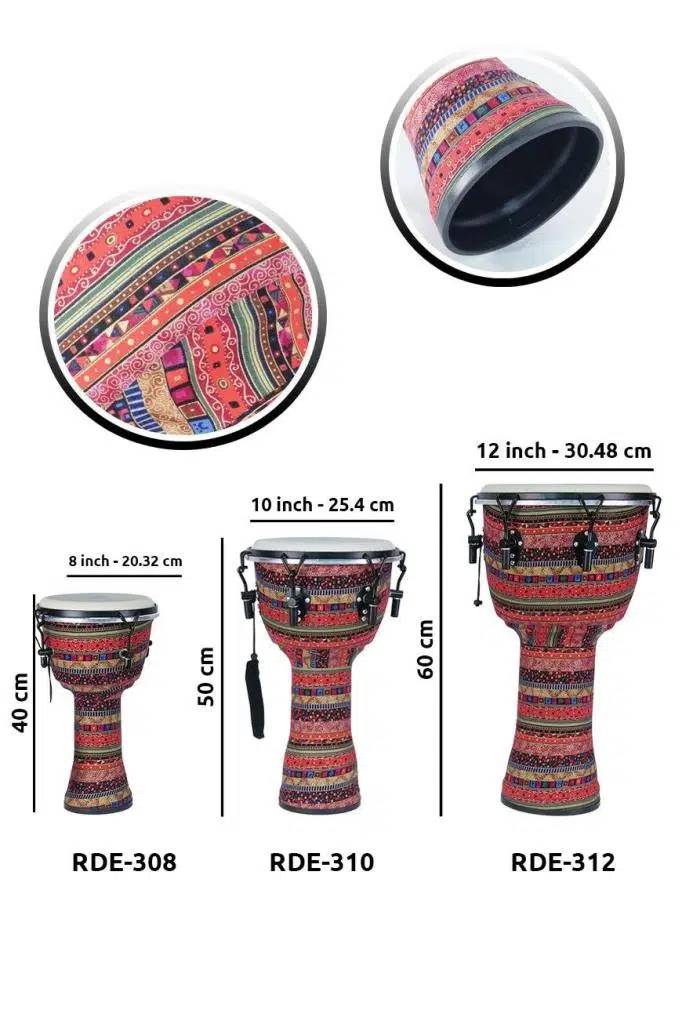 Rennes RDE-312 Afrika Çalgısı 12'' (İnch) Djembe