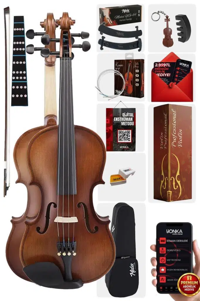 Rennes RV-403 Çocuk Kemanı Seti Kaliteli 3/4 Boy (10-13 Yaş Arası) Rennes RV-403 Çocuk Kemanı Seti Kaliteli 3/4 Boy (10-13 Yaş Arası)
