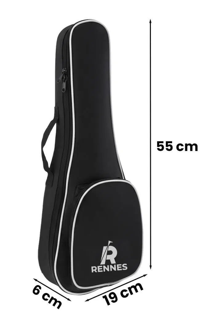 Rennes UCS-21 Soprano Ukulele Çantası Gigbag Softcase Kılıf