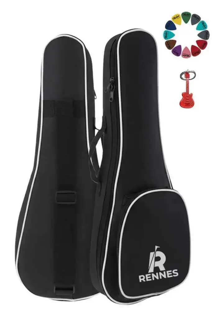 Rennes UCS-21 Soprano Ukulele Çantası Gigbag Softcase Kılıf